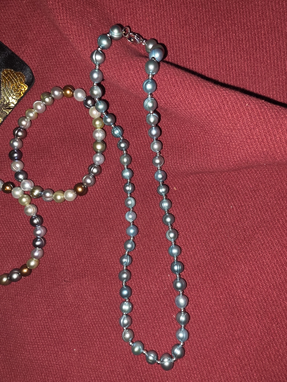 Honora Blue-Gray Cultured Pearl Necklace